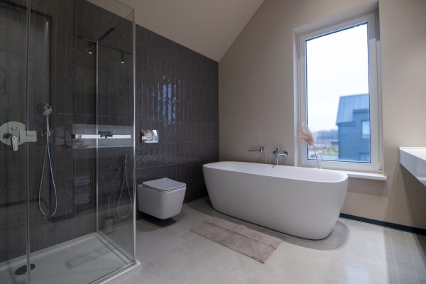 Bathroom,Interior,With,Ultra-modern,Sanitary,Ware